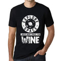 Explore Space I Need More Space For Wine Men's Print T-Shirt