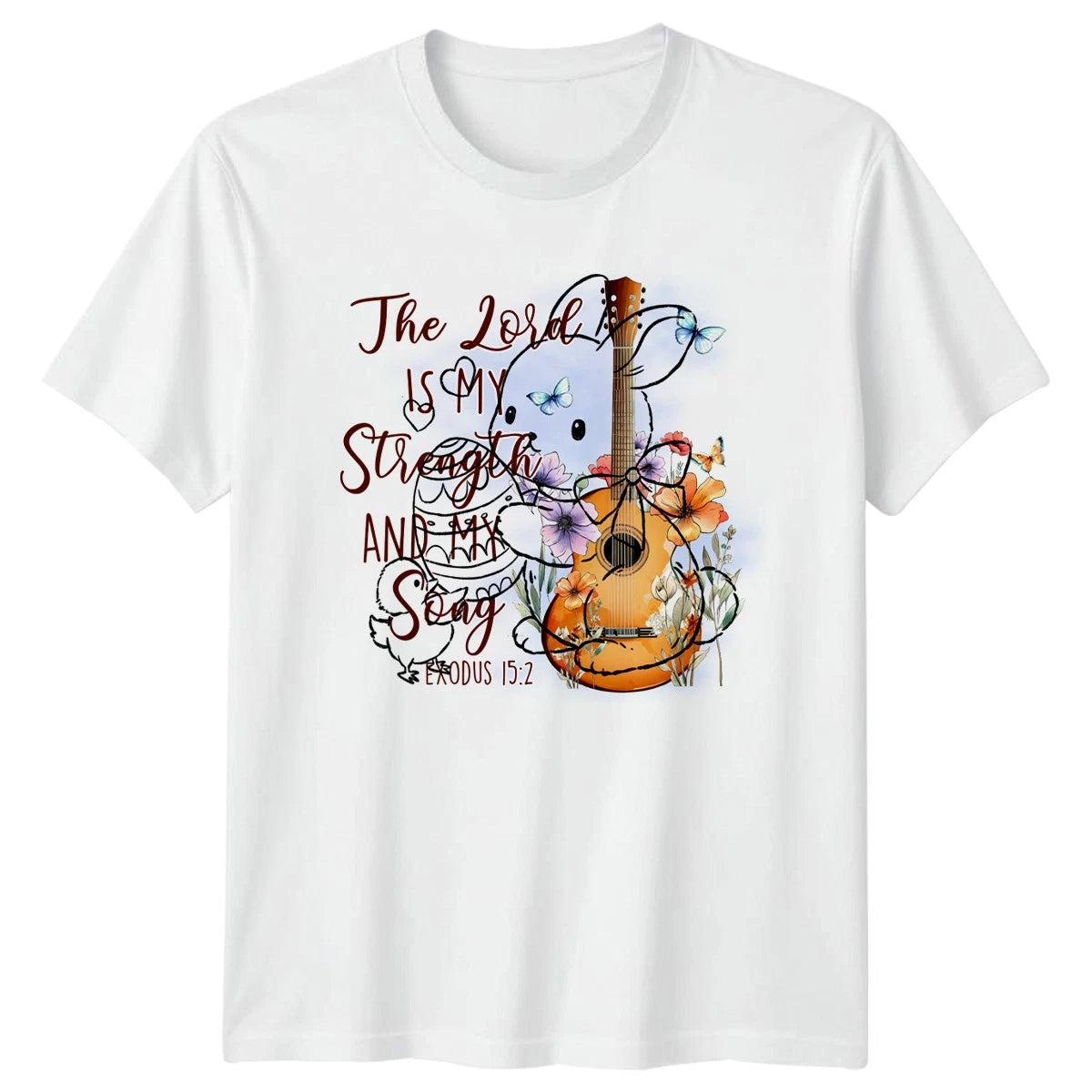 Cute Bunny Chick Easter Egg T-Shirt Cute Animals Easter Holiday Gift
