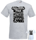 Excruciating Terror v3 t-shirt hardcore punk heather grey white all sizes S-5XL