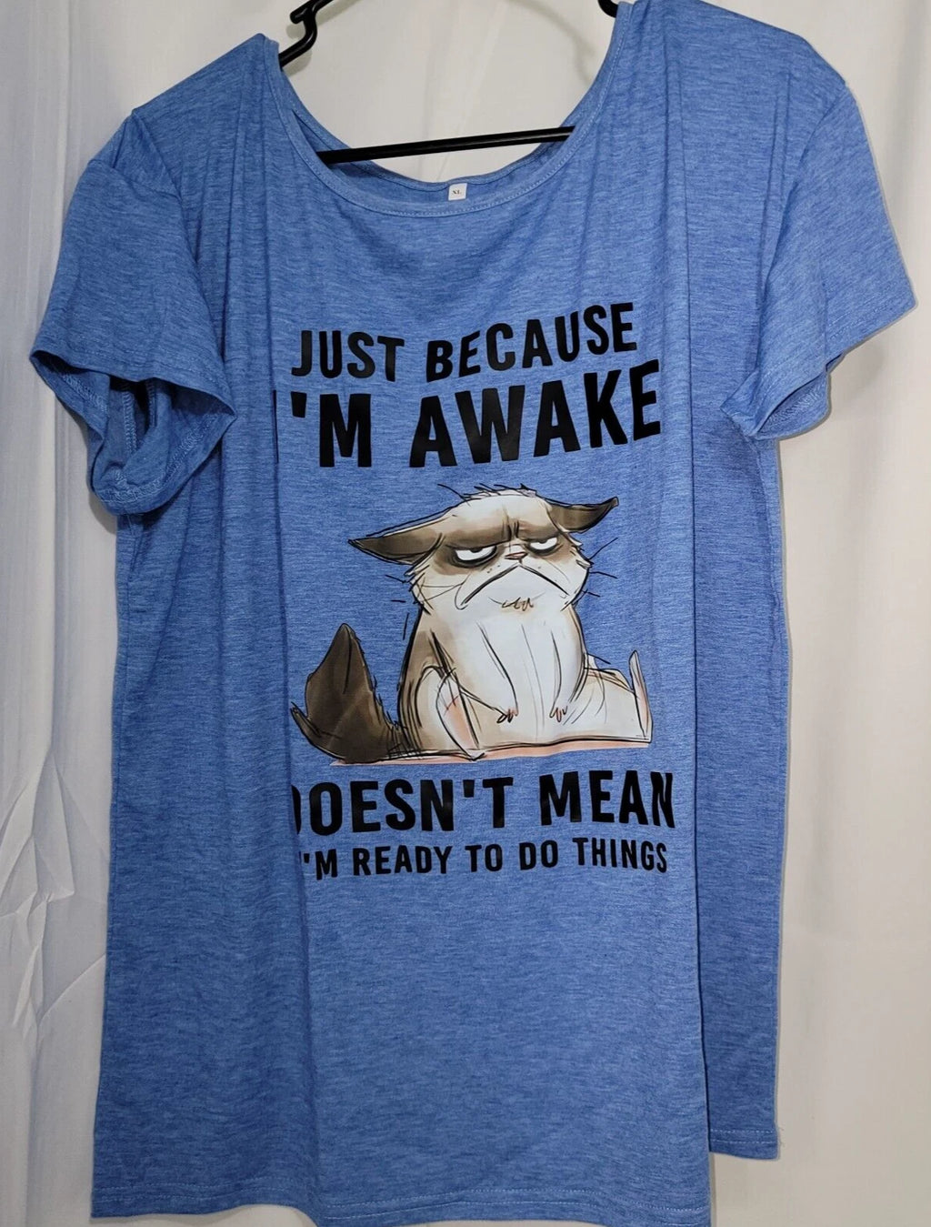 Blue Sarcastic Shirt Size Xl