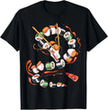 Sushi Dragon Roll Japanese Food Kawaii Dragon Anime Sushi Gift Unisex T-Shirt