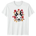 Adorable Deer Head Surrounded By T-Shirt Reindeer Fall Seasonal Thanksgiving