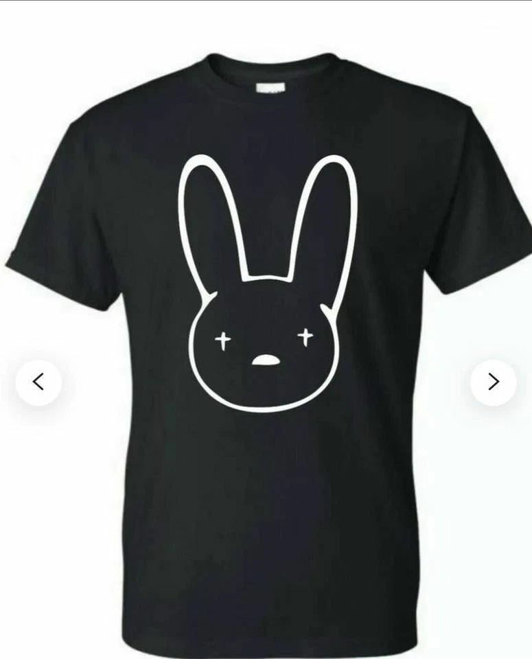 Bad Bunny Conejo Malo Bunny Sign  T-Shirt Conejo Malo, GLOW IN THE DARK!!!!!
