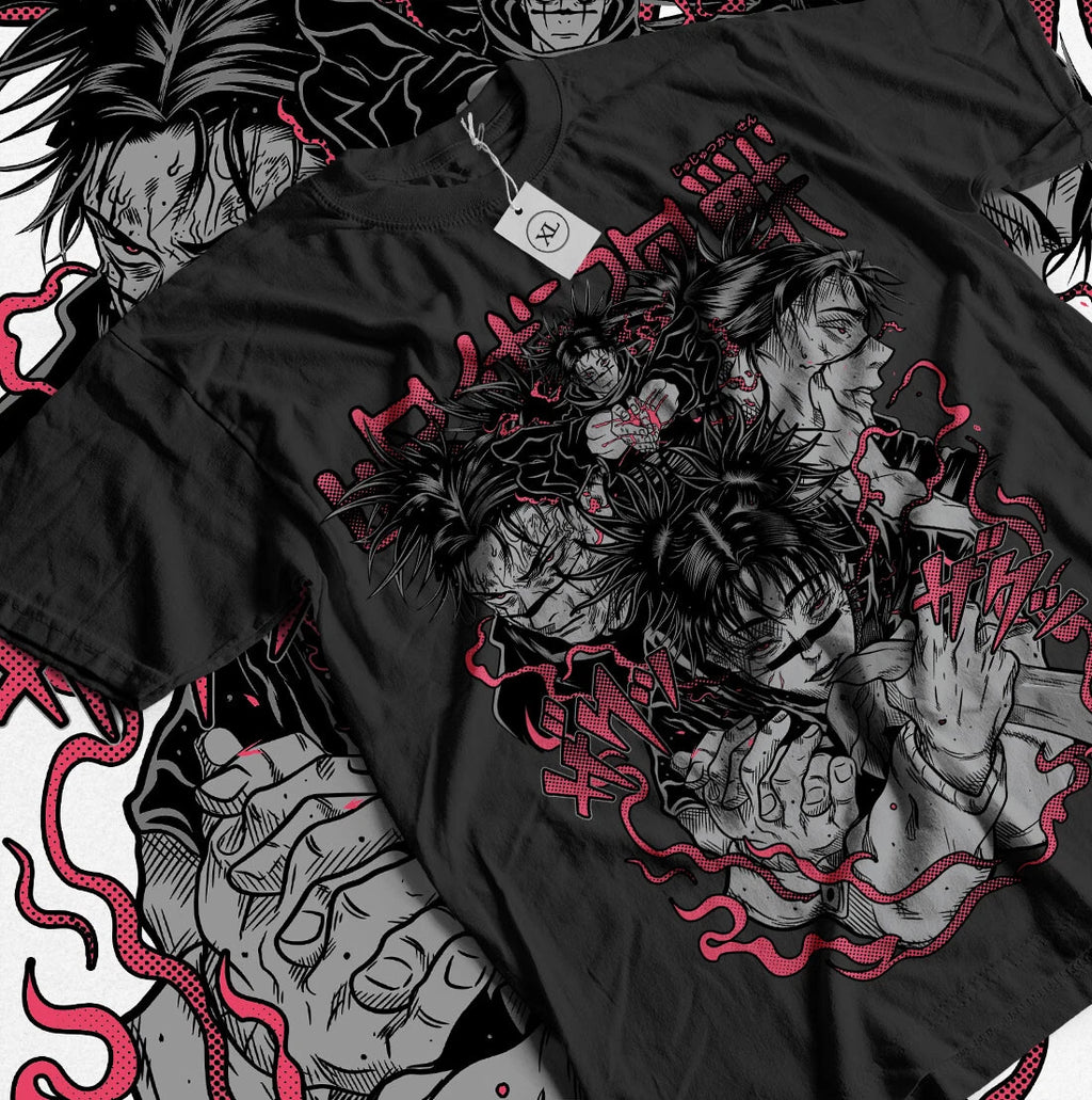 Jujutsu Kaisen Choso T-Shirt Girl Anime Manga JJK Gift Shirt Soft Tee All Size