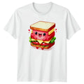 My Happy Place Cute Kawaii T-Shirt Food Lover Sandwich Fan Birthday Gift