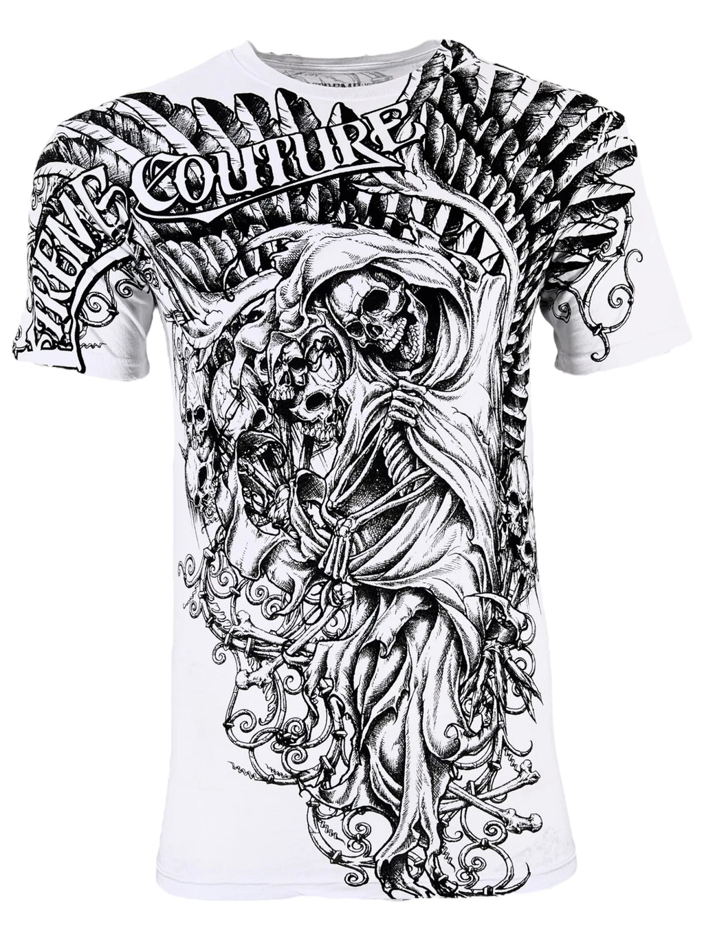 Xtreme Couture By Affliction Men's T-shirt Nemesis Skull Biker S-5XL