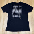 To Write Love On Her Arms I’m Here Now TWLOHA Men’s Large Black Shirt