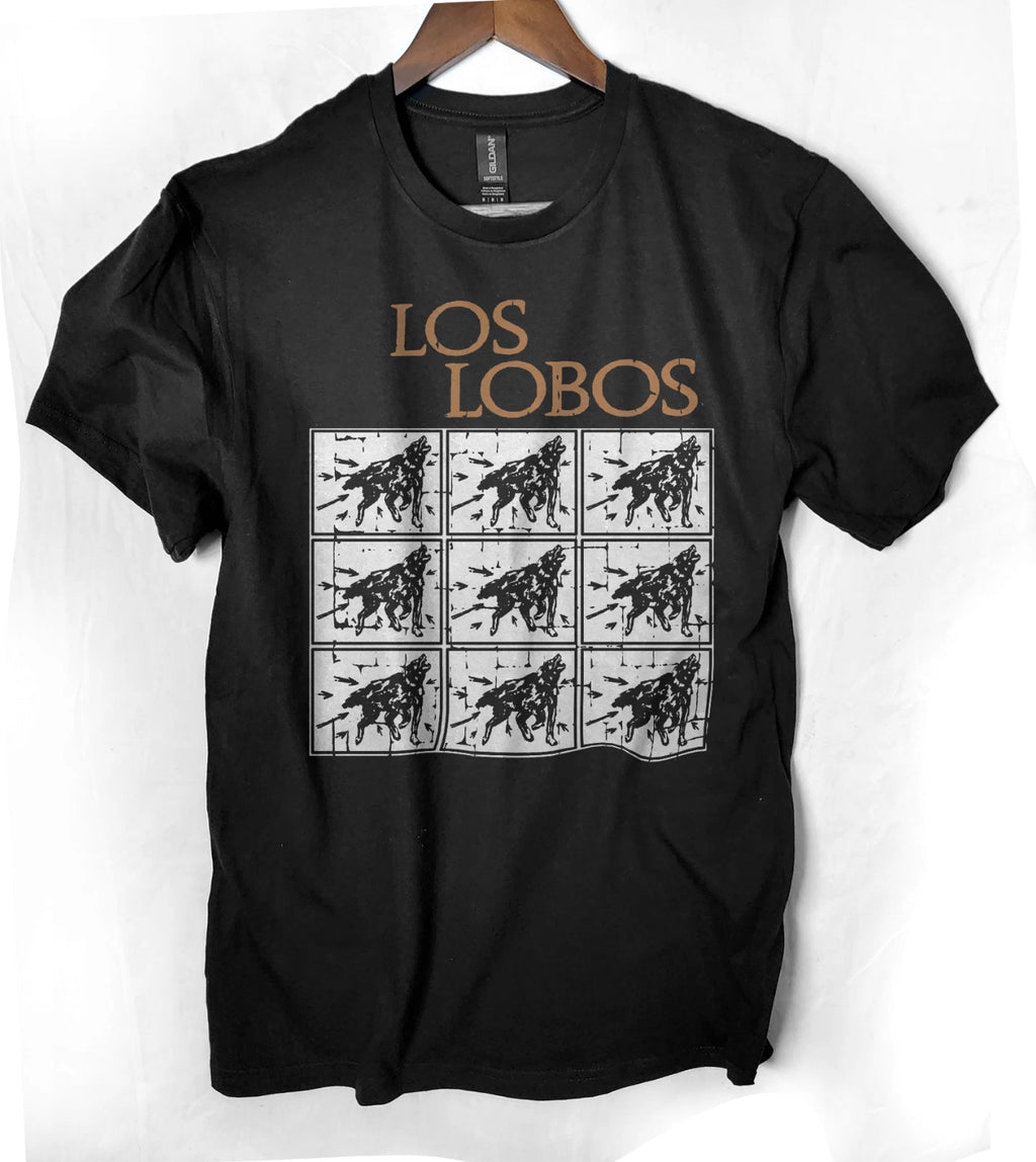 Los Lobos  band T shirt  Los Angeles post punk tex mex