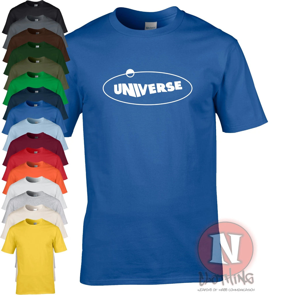 Universe t-shirt 90's rave trance techno psytrance Goa music Electronica EDM