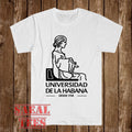 Cuba University Of Havana Men's White Size S-5XL