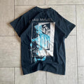 Drab Majesty Europe 2018 Tour T-Shirt Black Teal Graphic Band Tee Mens Small