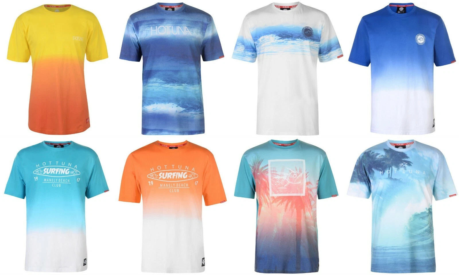 NEW Men Hot Tuna Stylish Front Graphic Print Sublimation T Shirt Size M-XXXL
