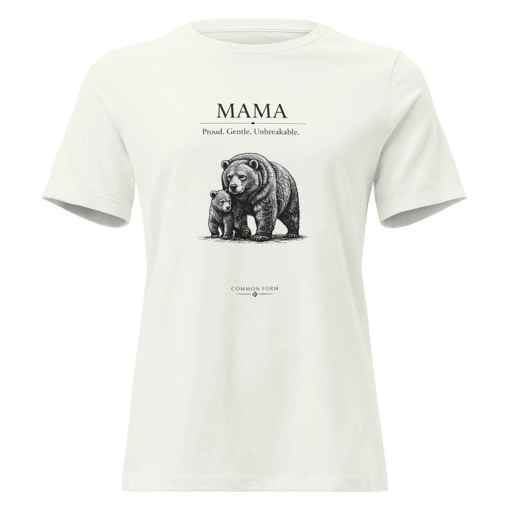 Minimalist Mama Bear Shirt – Proud Gentle Unbreakable – Mother’s Day Gift