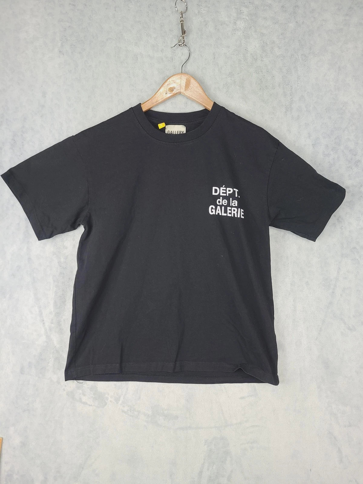 Gallery Dept Shirt Men S Black Dept De La Galerie Tee Made USA Graphic Baggy
