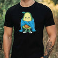 Mens Summer Avocado Print Cotton T-Shirt Size XS to 5XL