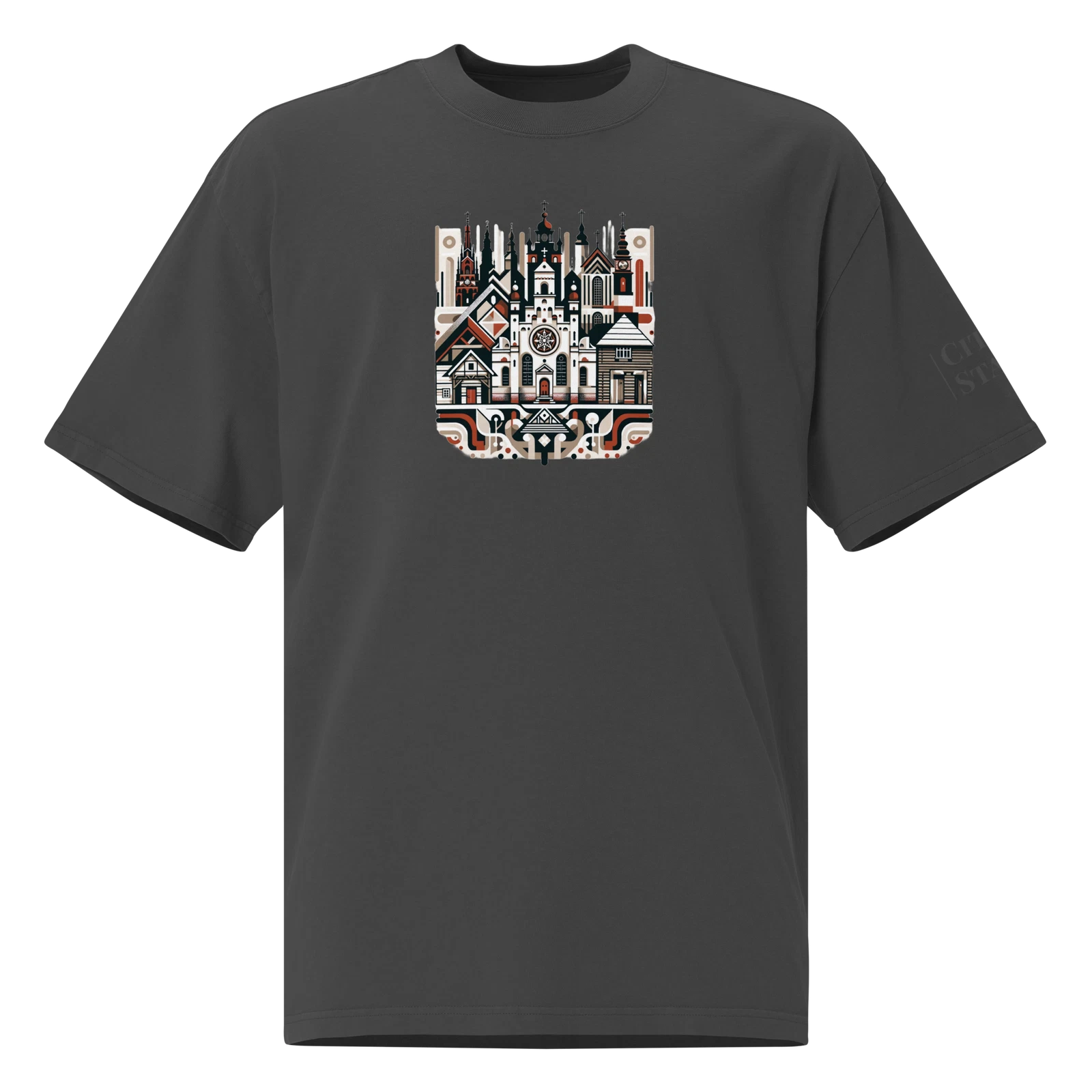 Oversized faded t-shirt (POLAND)