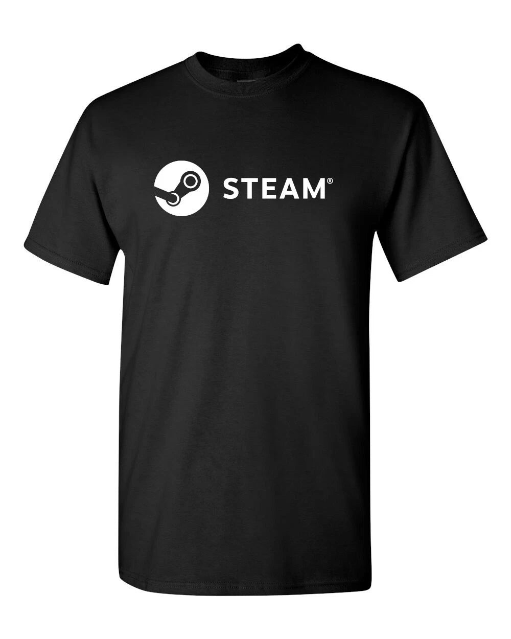 STEAM PC Gaming Logo PC GAMER Tee T-shirt Short & Long Sleeve Multiple Sizes