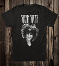 Novelty Tee T Shirt Portlandia Parody Suxsie Sucks Goth Siouxsie Chloe Sevigny