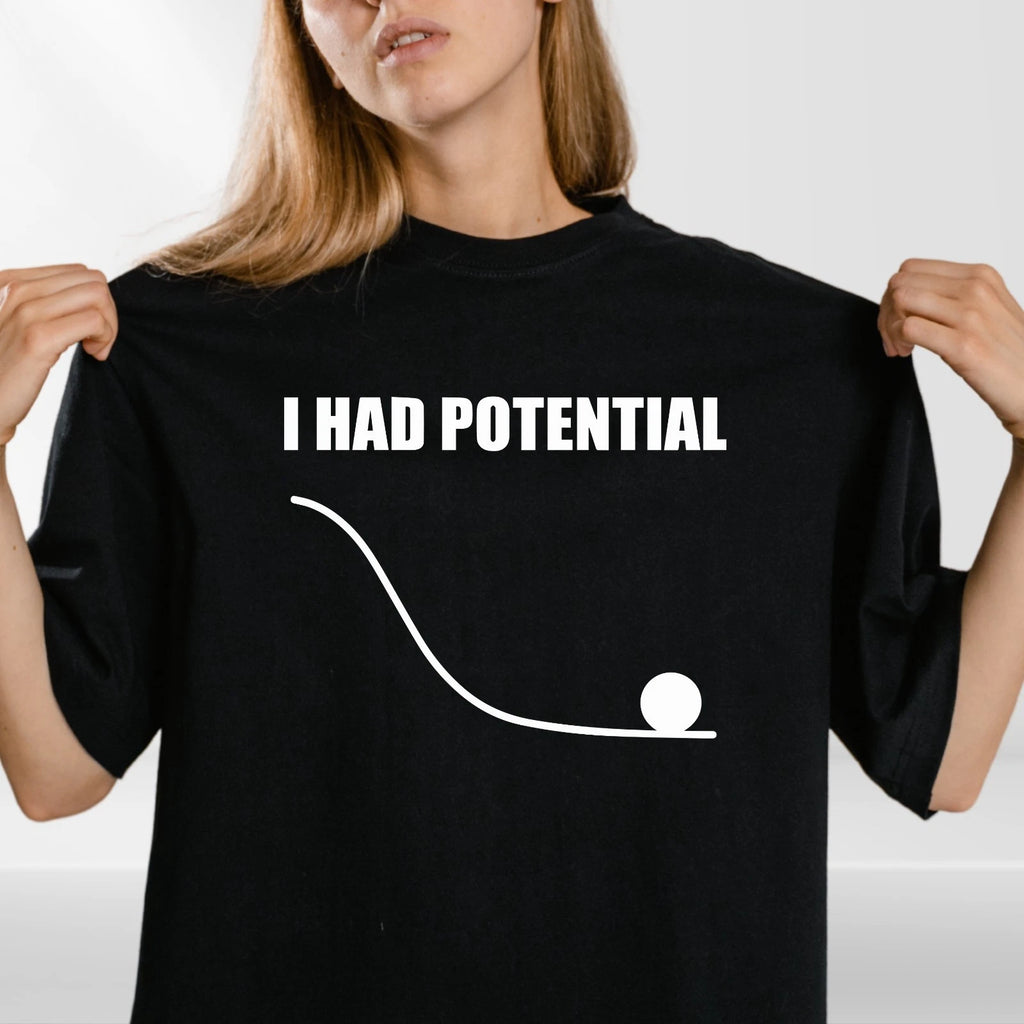 Dr Graces I Had Potential Men's T-shirt Project Hail Mary Jazz Hands Unisex Tee