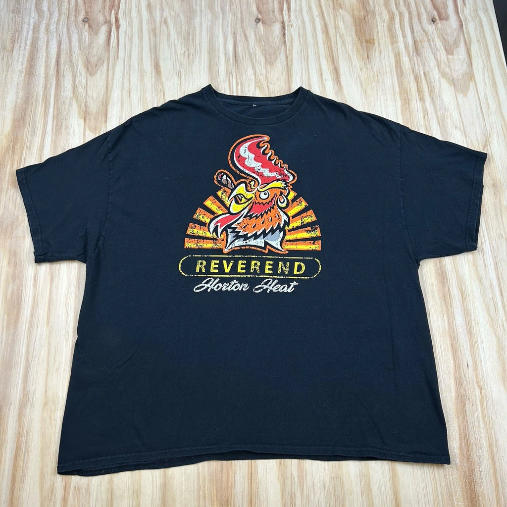 REVEREND HORTON HEAT Rockabilly Rooster Tee T-Shirt 2XL punk psychobilly 90's