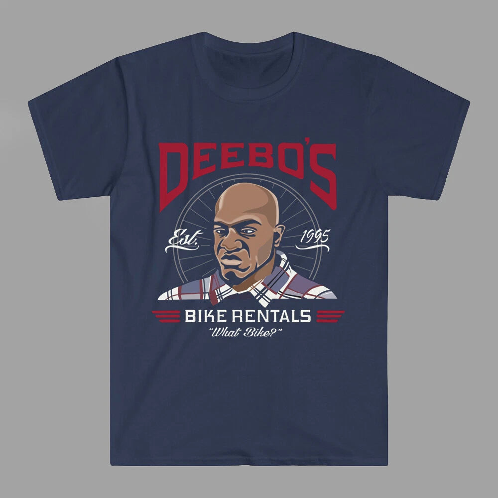 Deebo's Bike Rentals What Bike Slogan Movie Men's Navy Size S-5XL