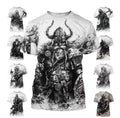 Tattoo Pattern Harajuku Cool 3D Print Women Men Short Sleeve T-shirt Casual Tee