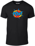 Pow ! T Shirt - Cool Retro Pop Art Comic Book Comics Big Bang Superhero T Shirt