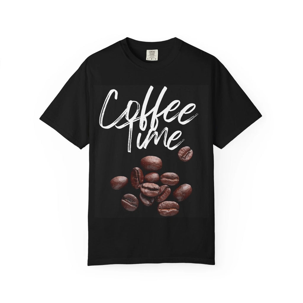 Coffee Time T-Shirt - Comfort Colors — Coffee Beans Graphic Tee