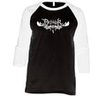 Dethklok Fictional Band Metalocalypse Animated Tv Show Fan Raglan 3/4 Sleeve Shi