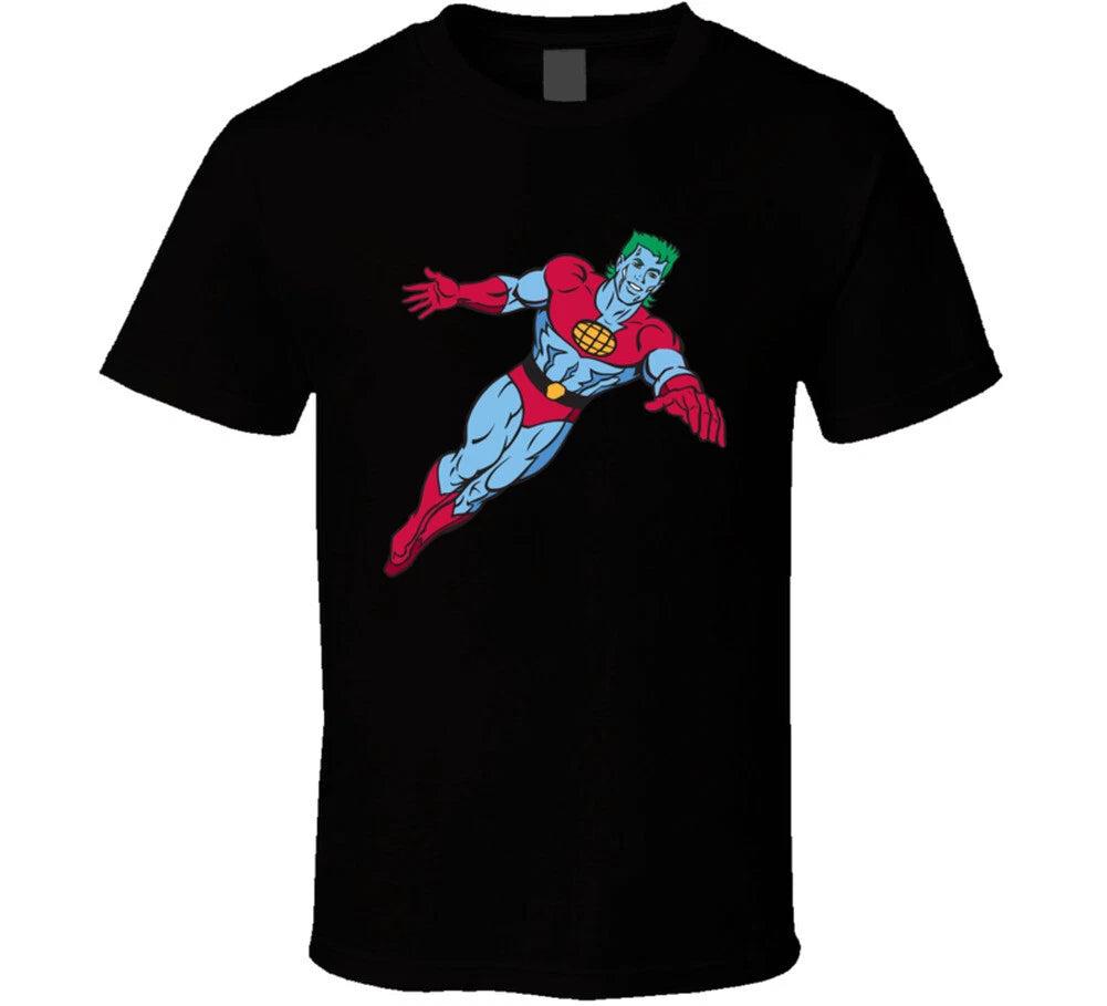 Captain Planet 90s Cartoon T Shirt