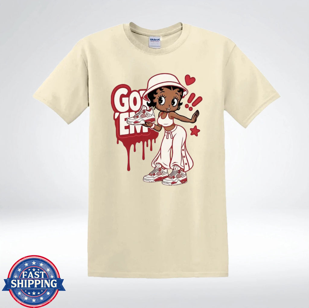 Sneakerhead Girl Shirt Got Em Cute Street Style T-Shirt