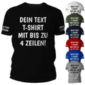Personalised Wish Text Name Gift Saying Own Design T-Shirt
