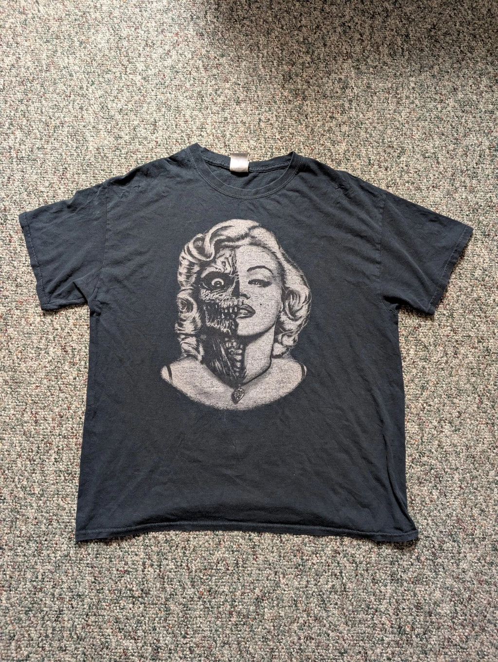 Marilyn Monroe Pop Art Day Of The Dead T Shirt Size Large