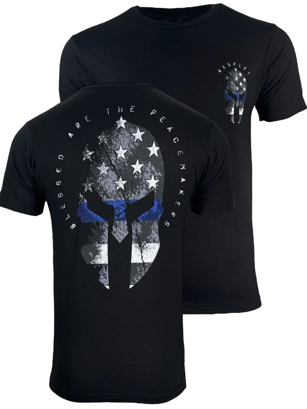 Howitzer Style Men's T-Shirt Respect Spartan Military Grunt MFG