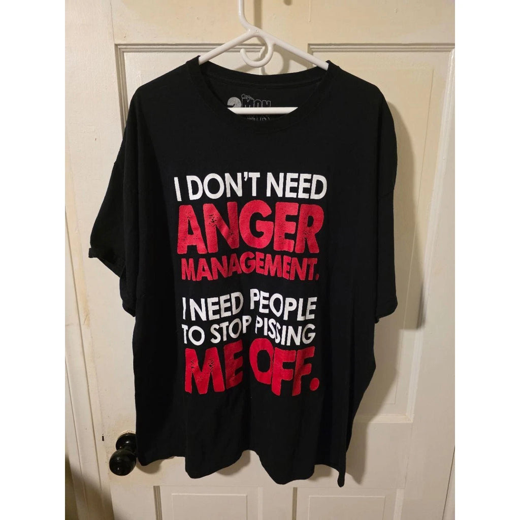 2 MON Keys T Shirt Mens Size 3XL Black Graphic Tee Crew Short Sleeve Statement