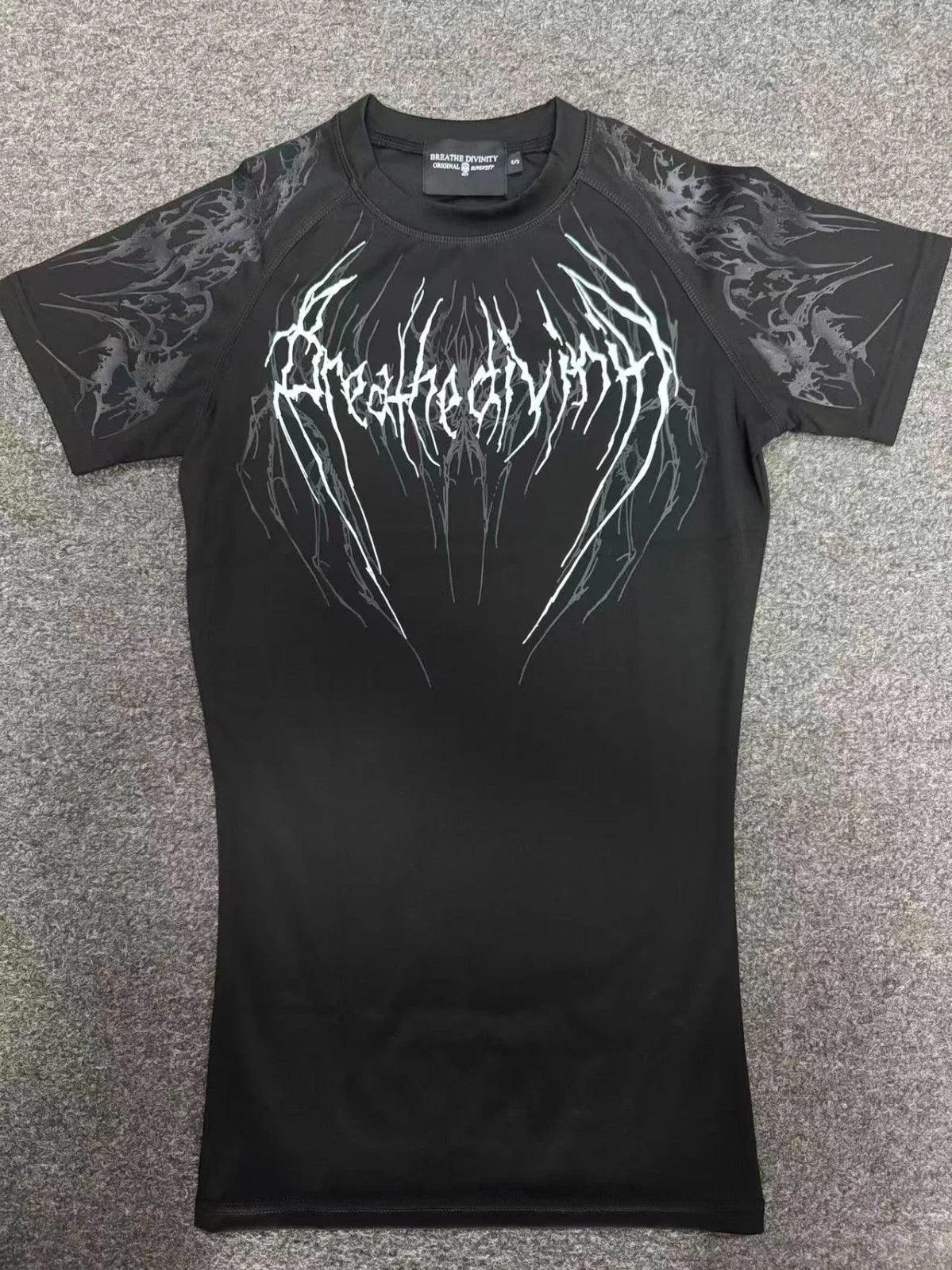 Breathedivinity high-pitch training short-sleeved shirt