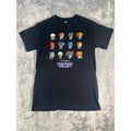 Google Play Diamond Valley Pixel Art Graphic T-Shirt Black Mens Small Gildan