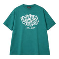 Oversized T Shirt Boxy Fit Streetwear Mens Heavy Cotton Loose Fit Green Basic