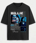 Billie Eilish Los Angeles 2001 Blue Aesthetic Music T-shirt