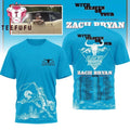 HOT SALE - Zach Bryan With Heaven on Tour 2026 Schedule 3D Shirt