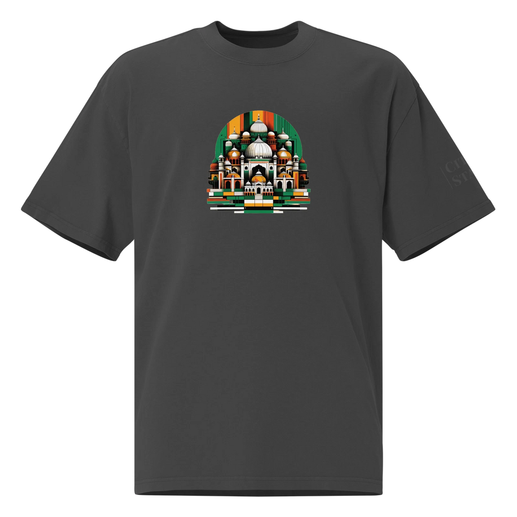 Oversized faded t-shirt (INDIA)