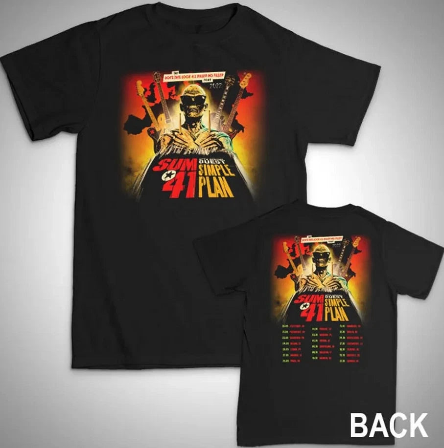 Pop Punk Tour 2022 Inspired T-Shirt – Unisex Concert Graphic Tee