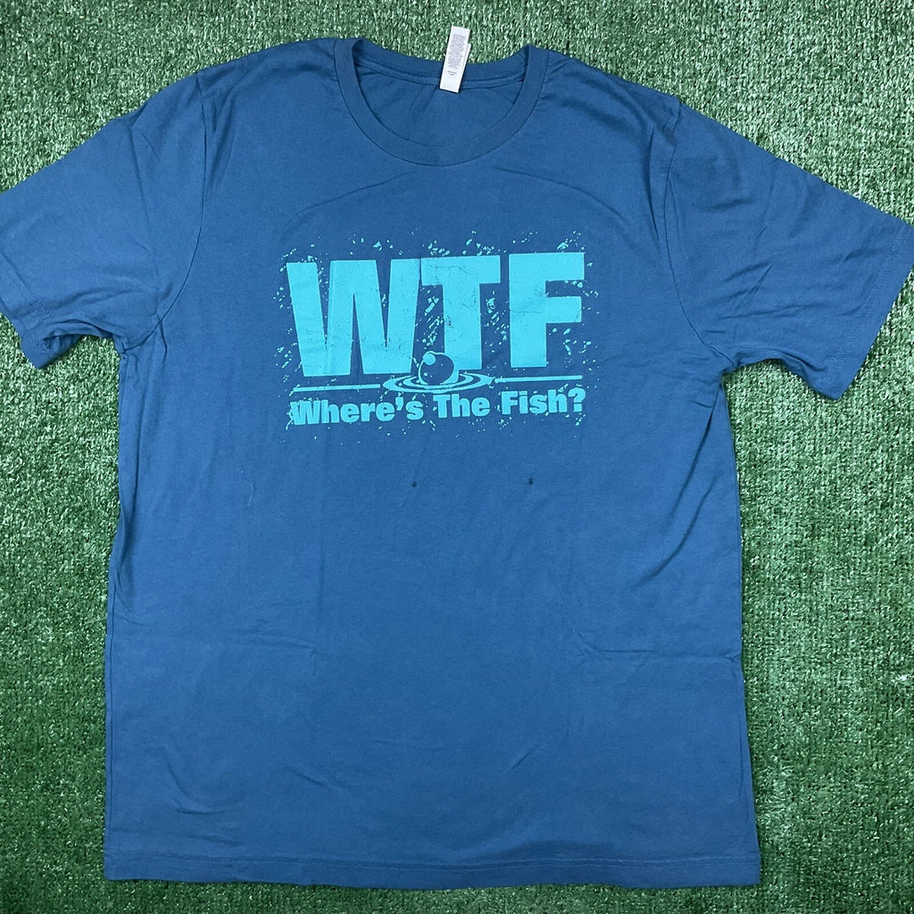 WTF - Where's The Fish Sarcastic Humor Graphic Novelty Funny T Shirt A404