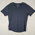 BYLT Premium Basics Drop-Cut Lux T-Shirt Mens Large Stretch Short Sleeve V-Neck