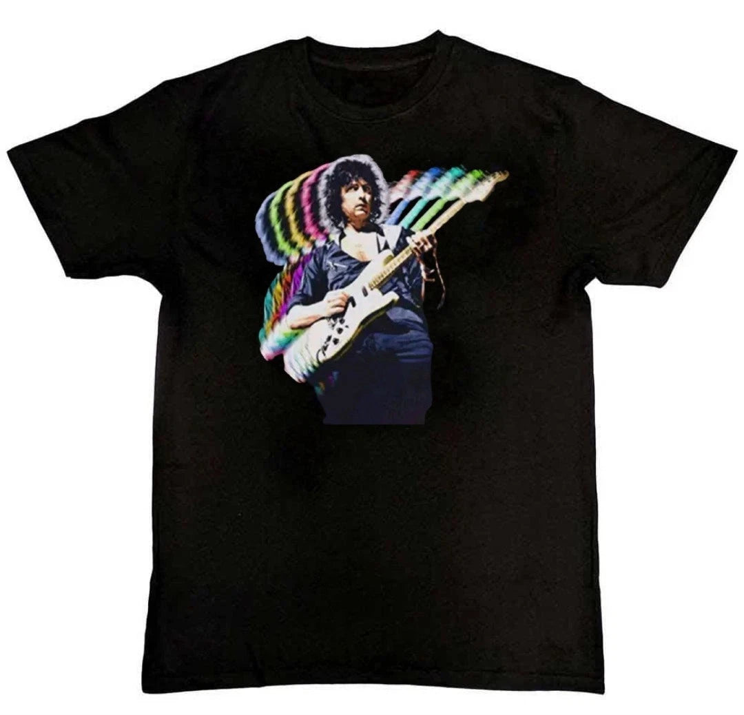 Retro Ritchie Blackmore Rainbow Graphic Unisex Mens T-Shirt S M L XL 2 3 4 XL