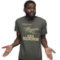 633 Squadron De Havilland Mosquito Blueprint T-shirt WW2 Bomber Birthday Gift