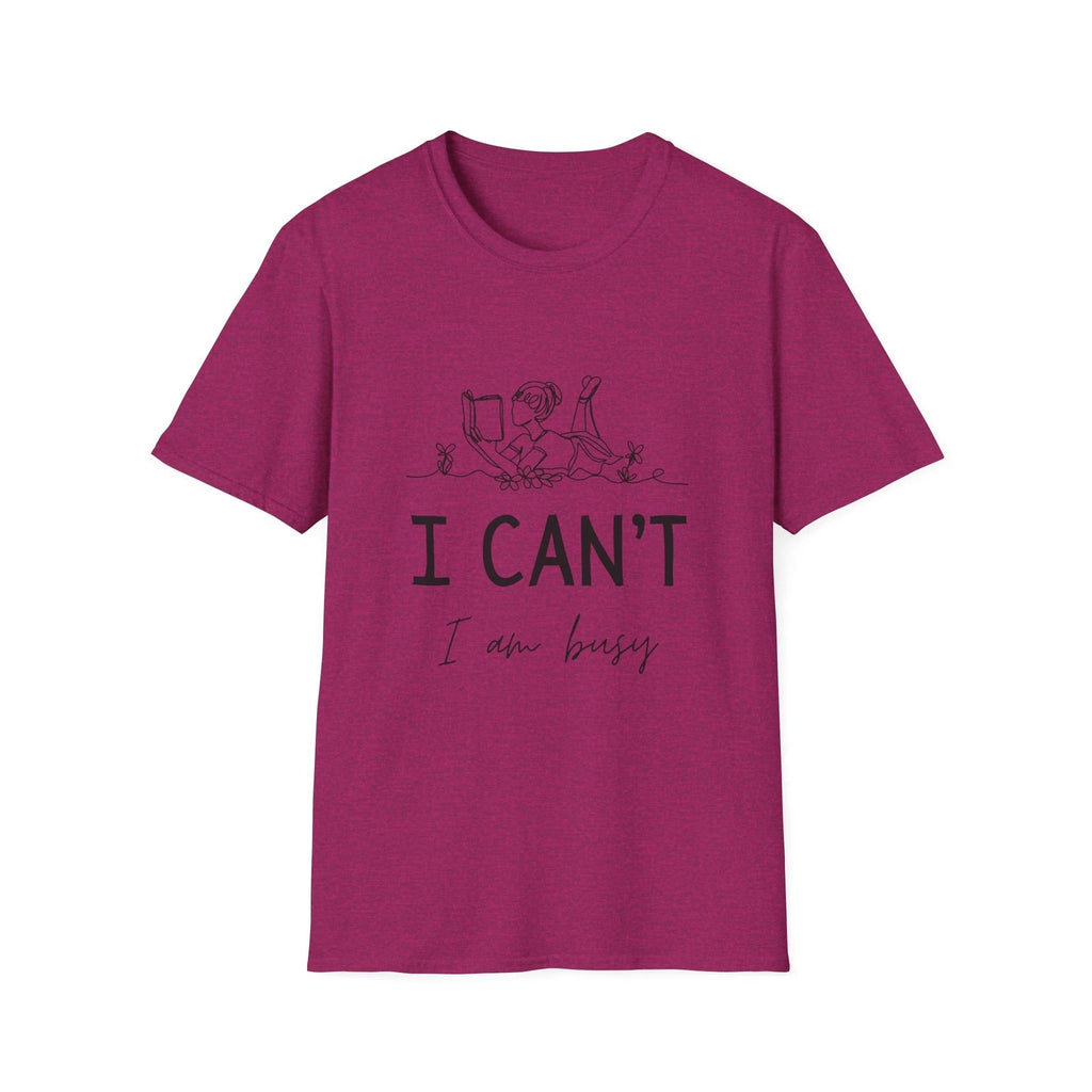 Casual Statement Tee - I Can't, Perfect for Busy Days, Gift for Friends