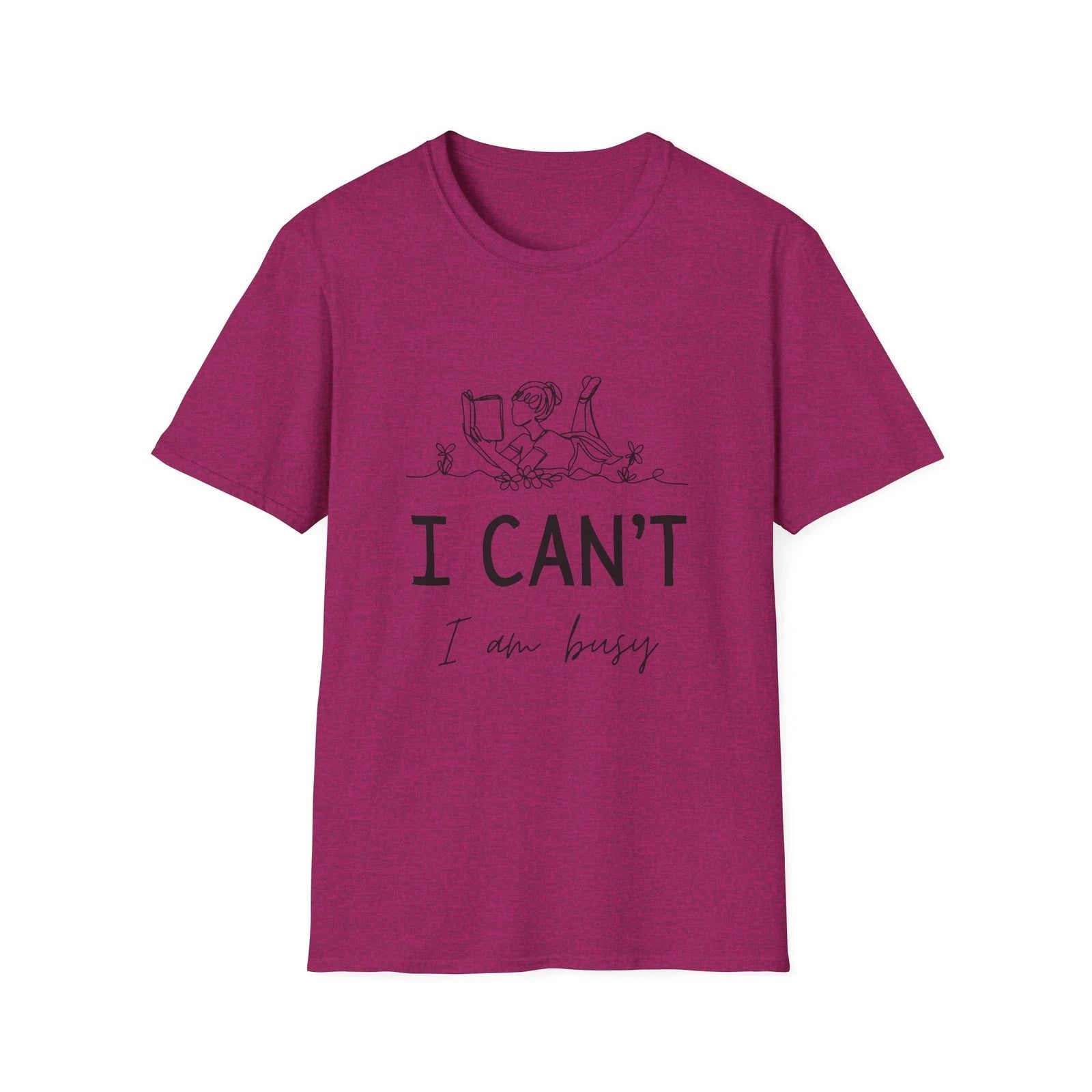 Casual Statement Tee - I Can't, Perfect for Busy Days, Gift for Friends