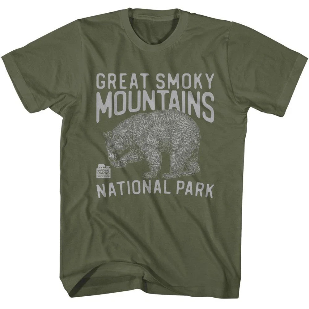 Great Smokey Mountains National Park 1940 National Parks Brands Shirt