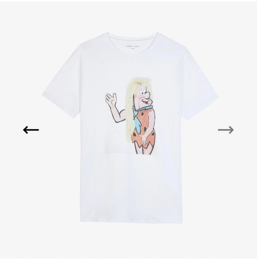 6397 x creative growth Fred Boy Large T-shirt Brand New